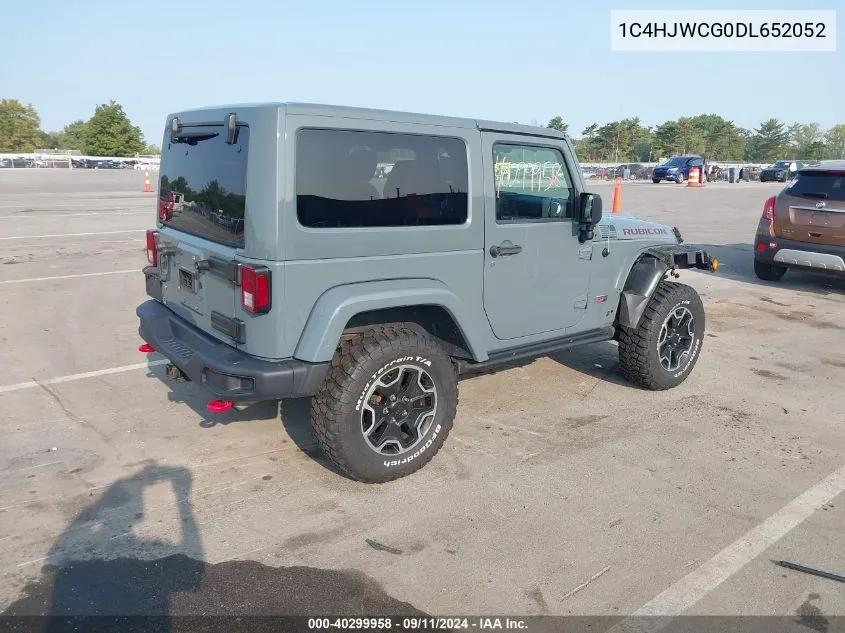 2013 Jeep Wrangler Rubicon 10Th Anniversary VIN: 1C4HJWCG0DL652052 Lot: 40299958