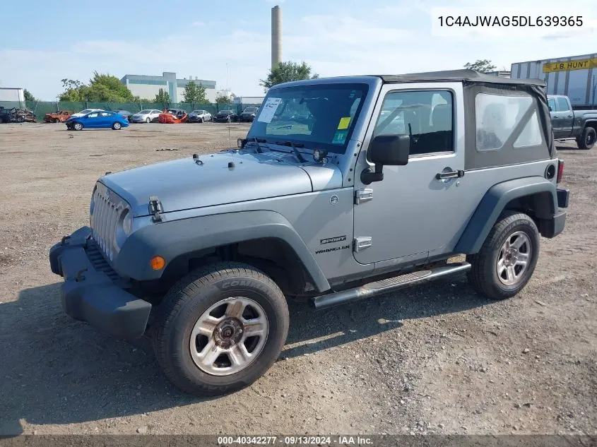 1C4AJWAG5DL639365 2013 Jeep Wrangler Sport