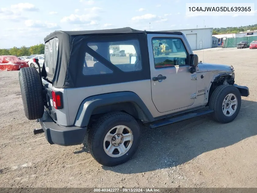 1C4AJWAG5DL639365 2013 Jeep Wrangler Sport