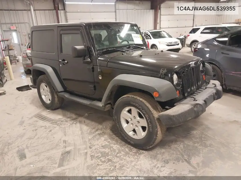 1C4AJWAG6DL539355 2013 Jeep Wrangler Sport