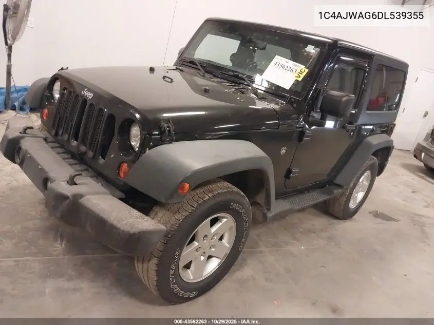 1C4AJWAG6DL539355 2013 Jeep Wrangler Sport