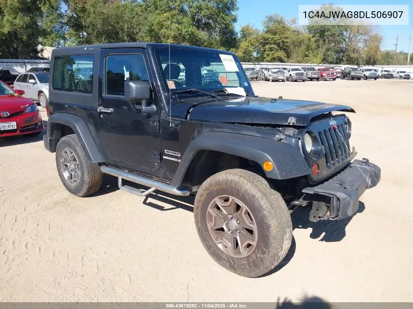 1C4AJWAG8DL506907 2013 Jeep Wrangler Sport