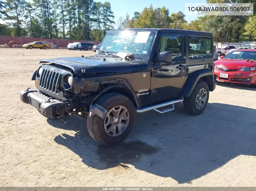 1C4AJWAG8DL506907 2013 Jeep Wrangler Sport