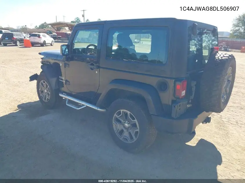 1C4AJWAG8DL506907 2013 Jeep Wrangler Sport