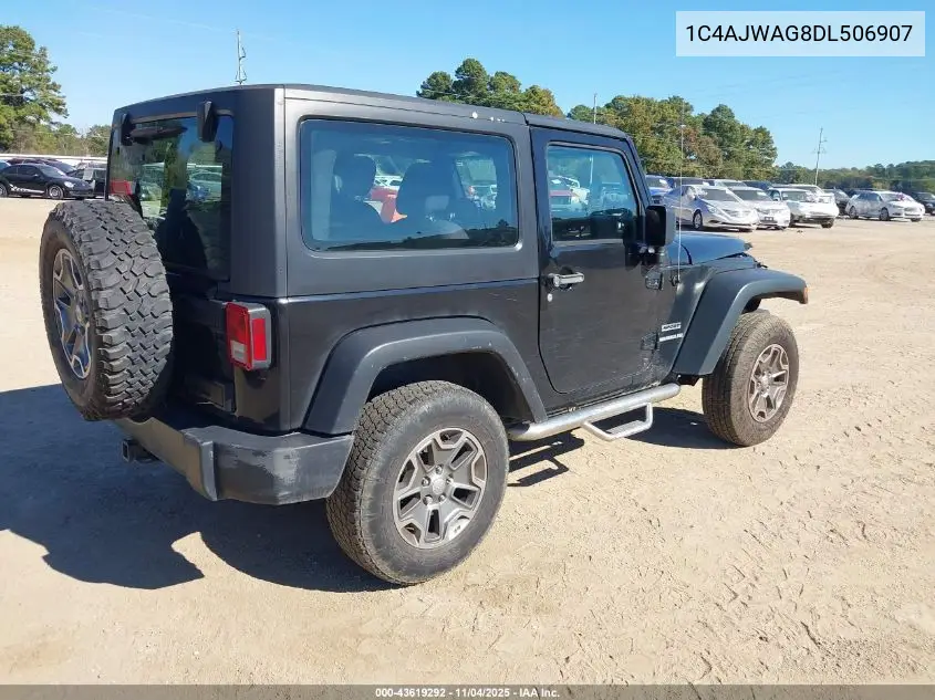 1C4AJWAG8DL506907 2013 Jeep Wrangler Sport