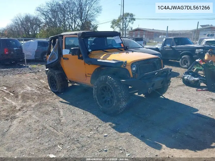 1C4AJWAG7DL561266 2013 Jeep Wrangler Sport