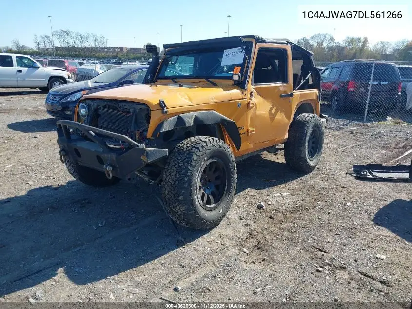 1C4AJWAG7DL561266 2013 Jeep Wrangler Sport