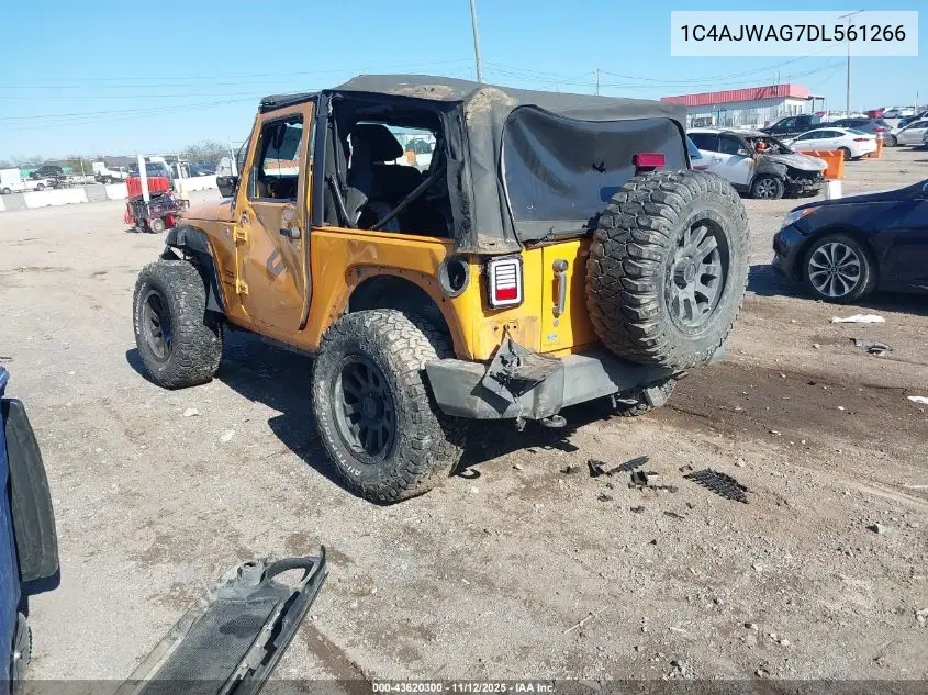 1C4AJWAG7DL561266 2013 Jeep Wrangler Sport