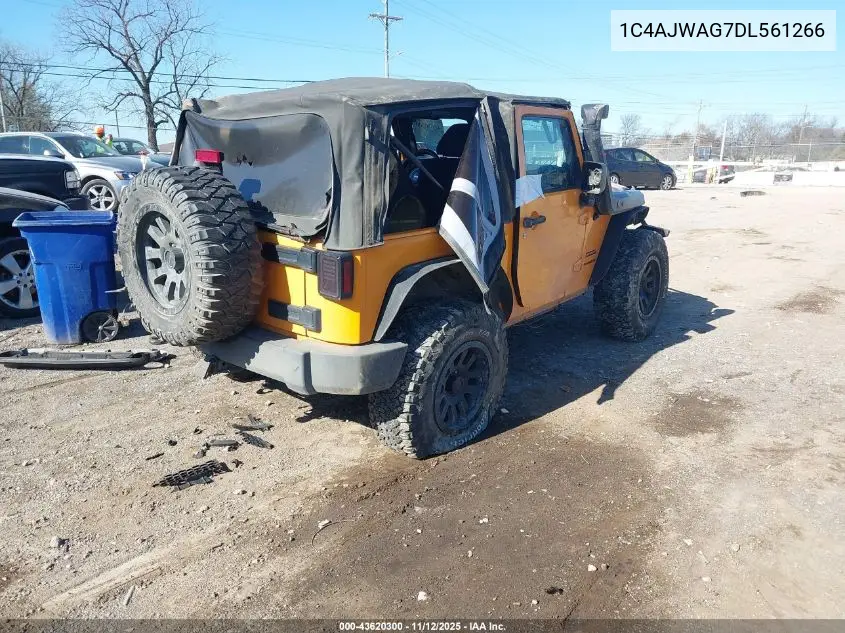 1C4AJWAG7DL561266 2013 Jeep Wrangler Sport