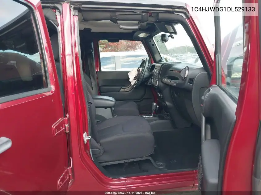 1C4HJWDG1DL529133 2013 Jeep Wrangler Unlimited Sport