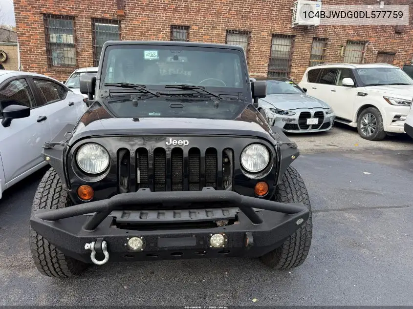 1C4BJWDG0DL577759 2013 Jeep Wrangler Unlimited Sport
