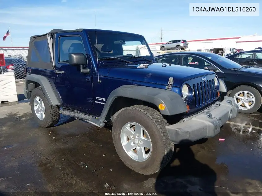 1C4AJWAG1DL516260 2013 Jeep Wrangler Sport