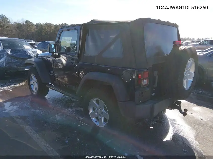 1C4AJWAG1DL516260 2013 Jeep Wrangler Sport