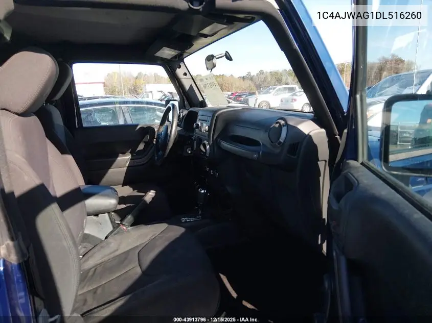1C4AJWAG1DL516260 2013 Jeep Wrangler Sport