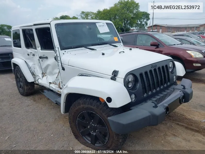 2014 Jeep Wrangler Unlimited Altitude VIN: 1C4BJWEG2EL253972 Lot: 39856822