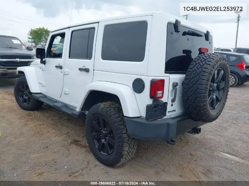 2014 Jeep Wrangler Unlimited Altitude VIN: 1C4BJWEG2EL253972 Lot: 39856822