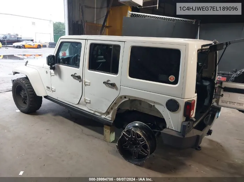 1C4HJWEG7EL189096 2014 Jeep Wrangler Unlimited Polar Edition