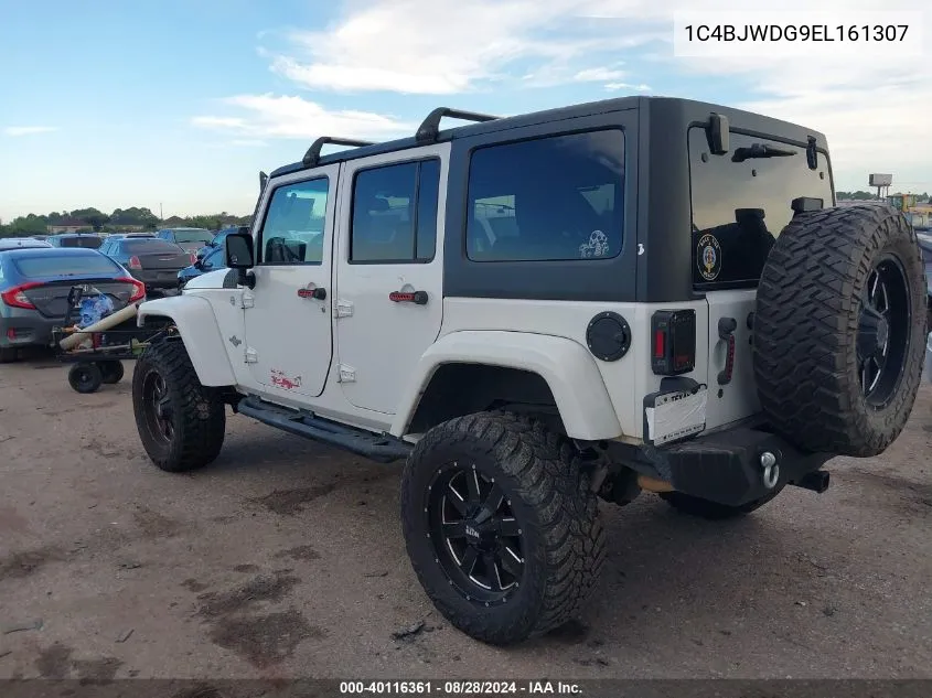 2014 Jeep Wrangler Unlimited Freedom Edition VIN: 1C4BJWDG9EL161307 Lot: 40116361