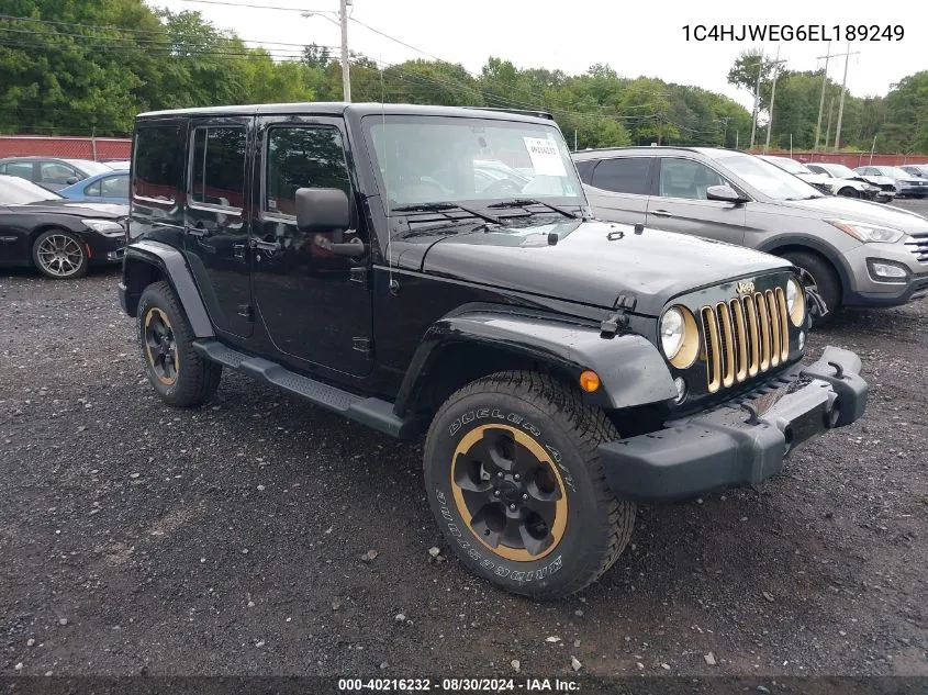 1C4HJWEG6EL189249 2014 Jeep Wrangler Unlimited Dragon Edition