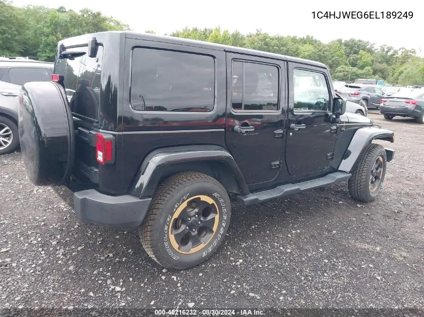 1C4HJWEG6EL189249 2014 Jeep Wrangler Unlimited Dragon Edition