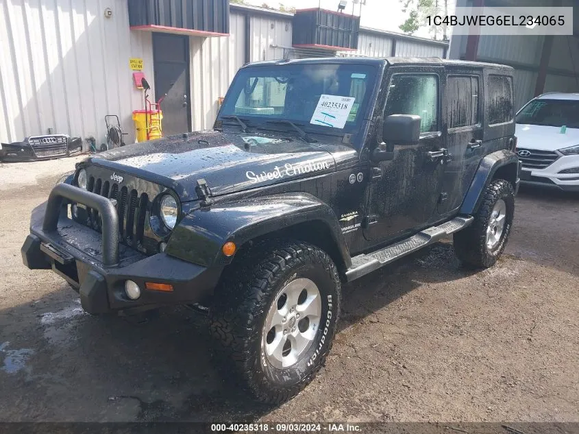 1C4BJWEG6EL234065 2014 Jeep Wrangler Unlimited Sahara