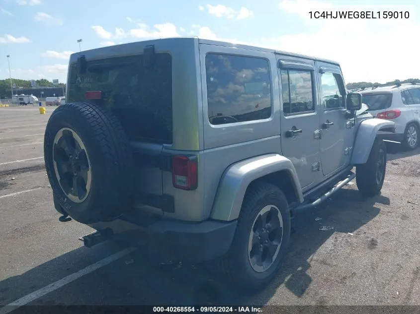 1C4HJWEG8EL159010 2014 Jeep Wrangler Unlimited Sahara