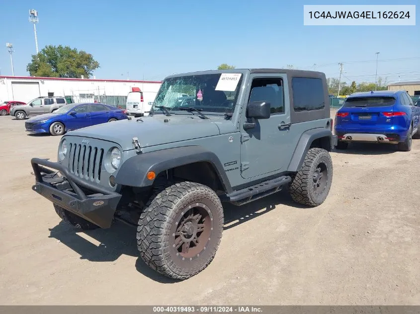 1C4AJWAG4EL162624 2014 Jeep Wrangler Sport