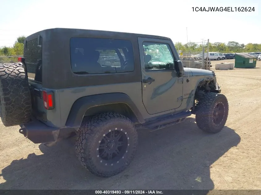 1C4AJWAG4EL162624 2014 Jeep Wrangler Sport