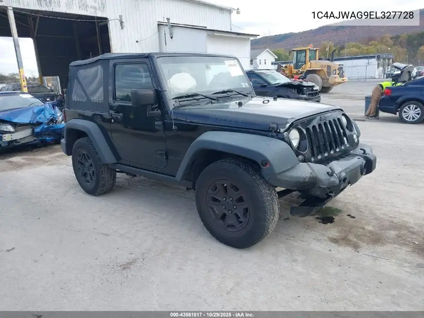 1C4AJWAG9EL327728 2014 Jeep Wrangler Willys Wheeler