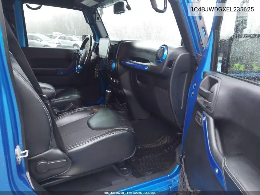 1C4BJWDGXEL235625 2014 Jeep Wrangler Unlimited Freedom Edition