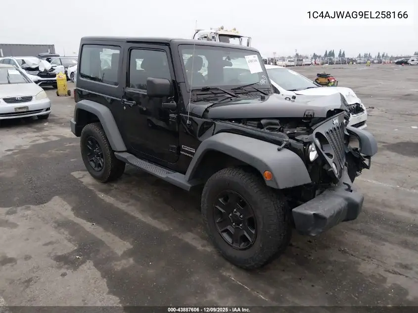 1C4AJWAG9EL258166 2014 Jeep Wrangler Sport