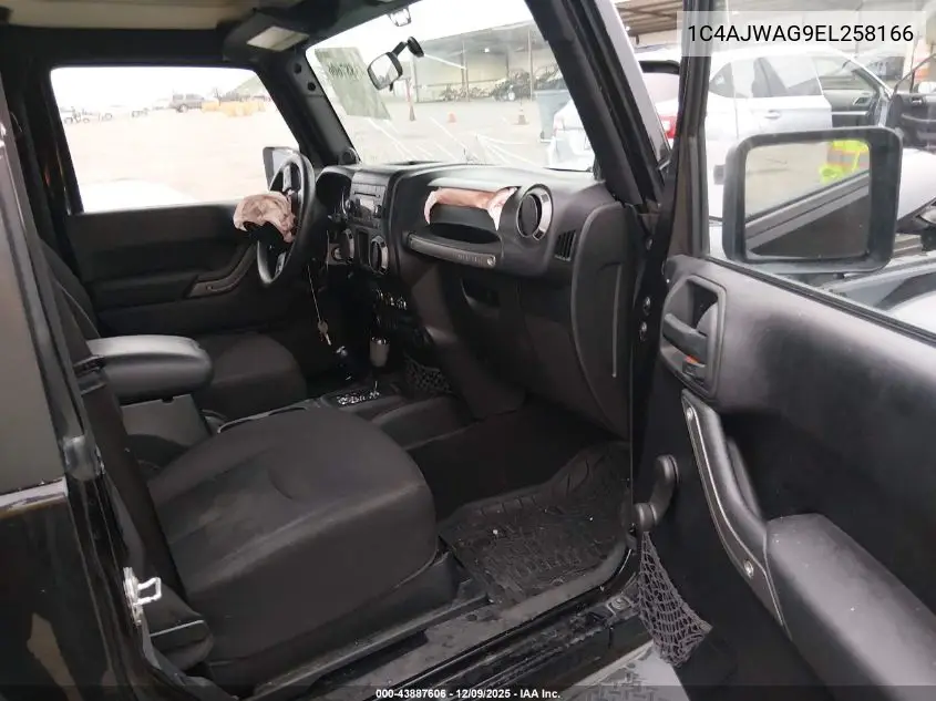 1C4AJWAG9EL258166 2014 Jeep Wrangler Sport