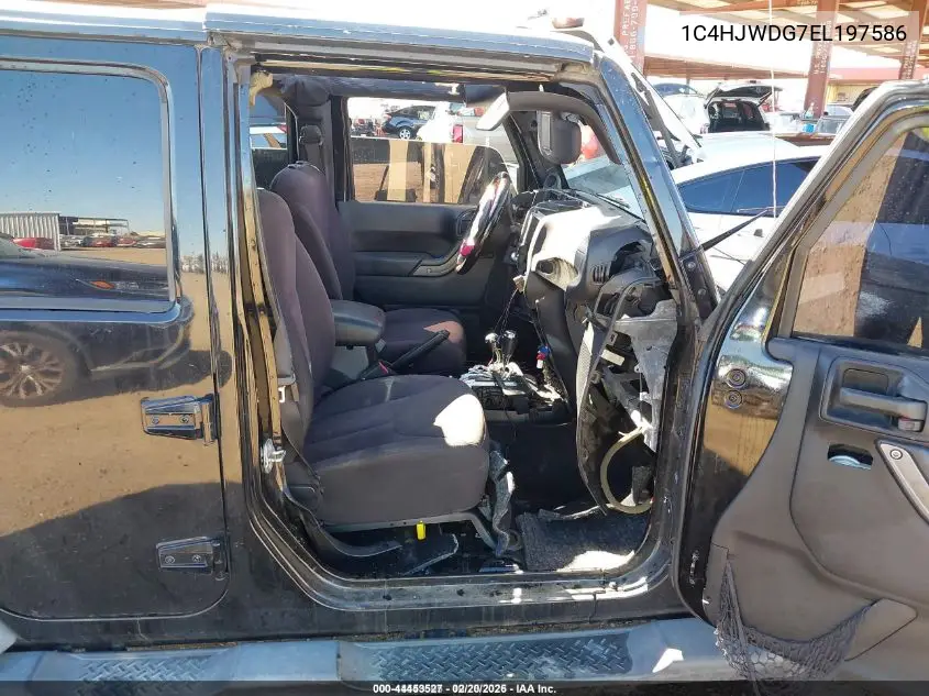 1C4HJWDG7EL197586 2014 Jeep Wrangler Unlimited Sport