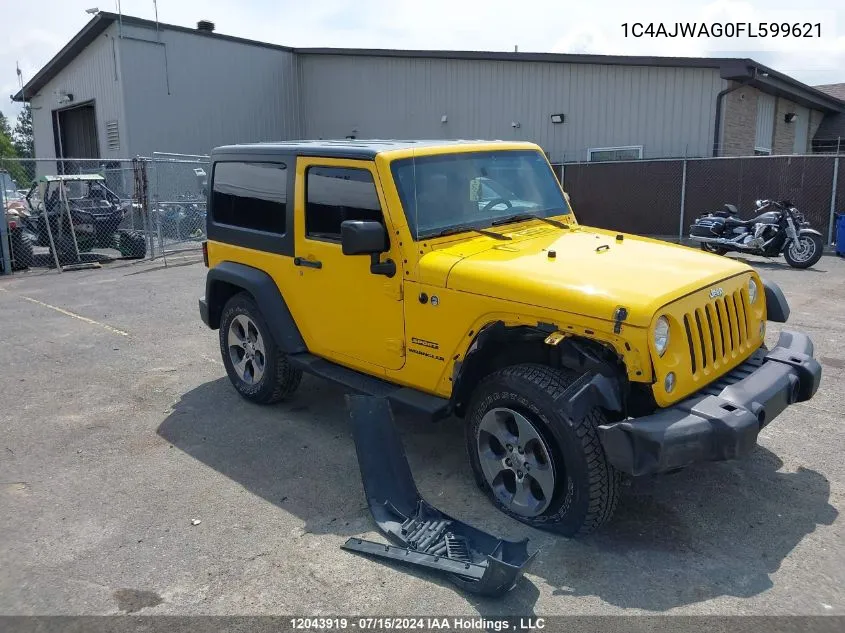 1C4AJWAG0FL599621 2015 Jeep Tj