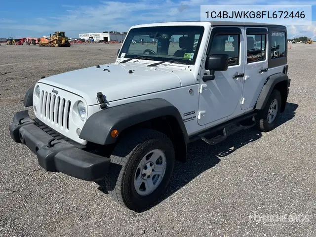1C4BJWKG8FL672446 2015 Jeep Wrangler Unlimited Sport 2015 Jeep Wrangler Unlimited Sport 4Wd Suv