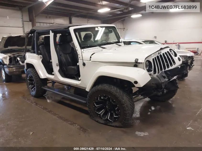 2015 Jeep Wrangler Unlimited Altitude VIN: 1C4BJWEG7FL683899 Lot: 39821429