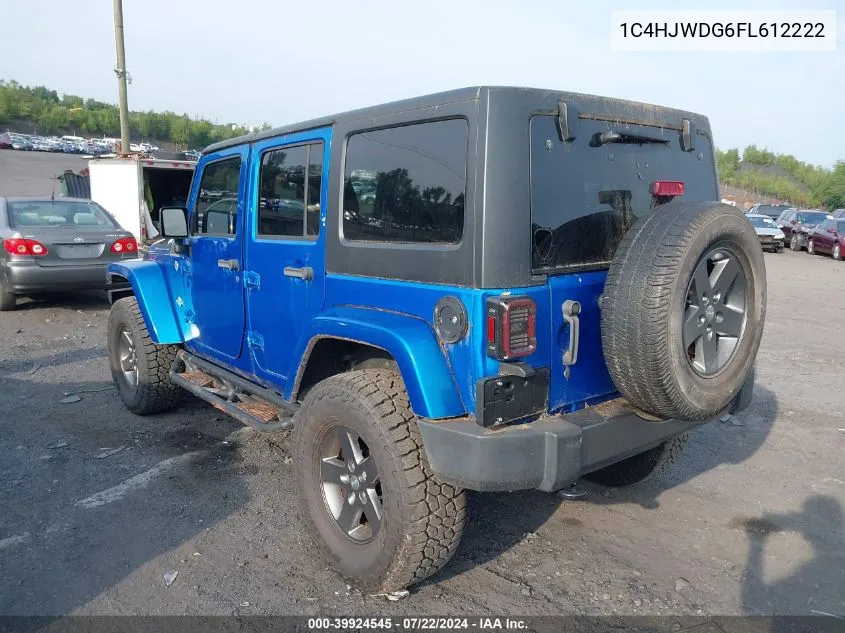 1C4HJWDG6FL612222 2015 Jeep Wrangler Unlimited Freedom Edition