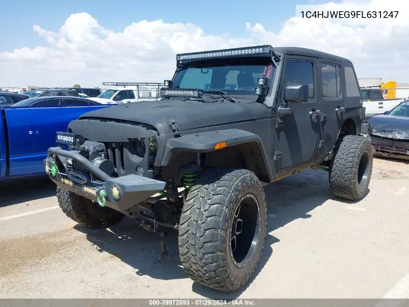 1C4HJWEG9FL631247 2015 Jeep Wrangler Unlimited Sahara