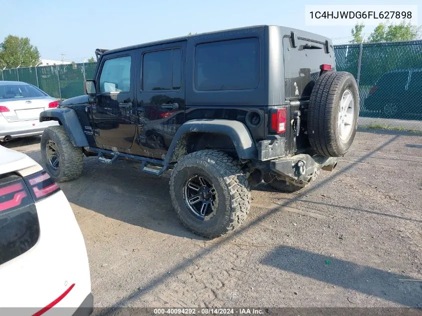 1C4HJWDG6FL627898 2015 Jeep Wrangler Unlimited Sport