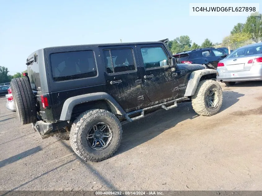 1C4HJWDG6FL627898 2015 Jeep Wrangler Unlimited Sport