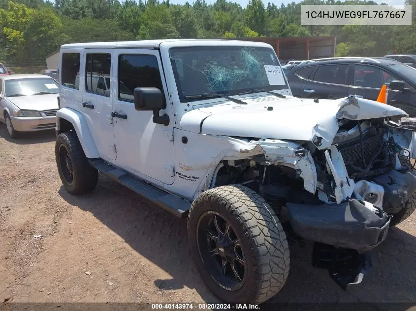 1C4HJWEG9FL767667 2015 Jeep Wrangler Unlimited Sahara