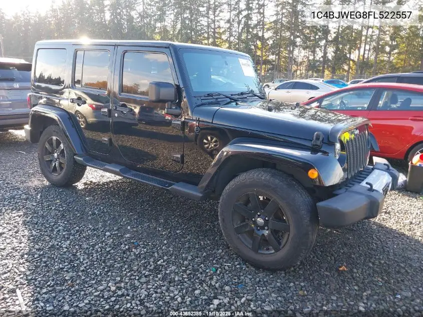 1C4BJWEG8FL522557 2015 Jeep Wrangler Unlimited Sahara