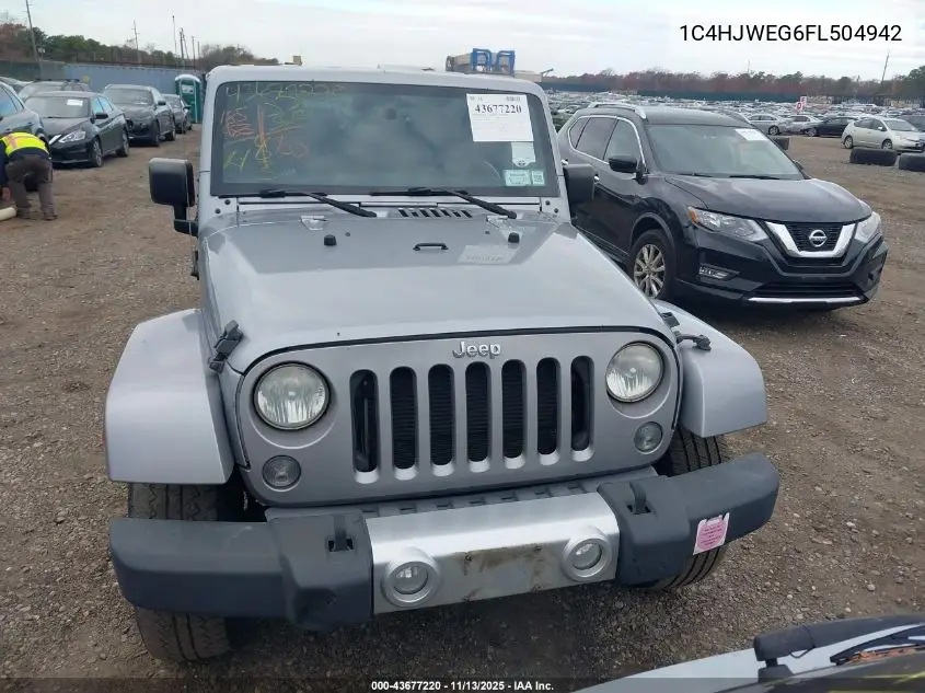 1C4HJWEG6FL504942 2015 Jeep Wrangler Unlimited Sahara