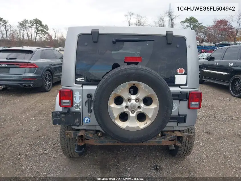 1C4HJWEG6FL504942 2015 Jeep Wrangler Unlimited Sahara