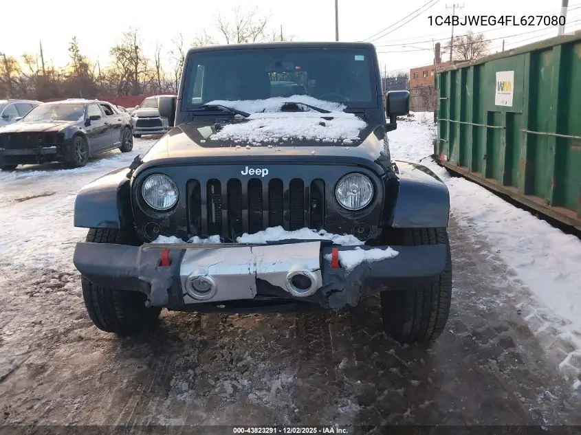 1C4BJWEG4FL627080 2015 Jeep Wrangler Unlimited Sahara