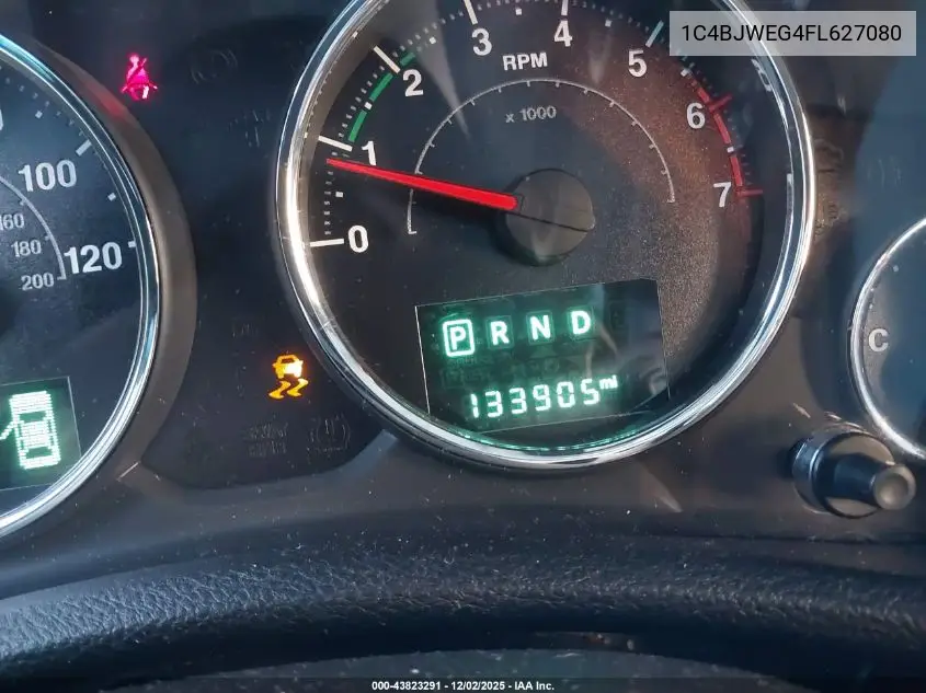 1C4BJWEG4FL627080 2015 Jeep Wrangler Unlimited Sahara