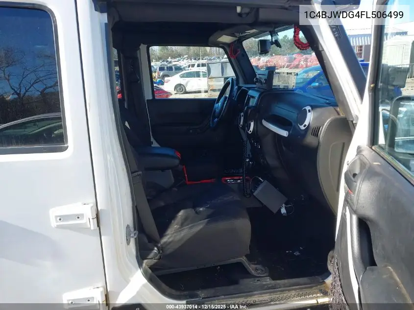 1C4BJWDG4FL506499 2015 Jeep Wrangler Unlimited Sport