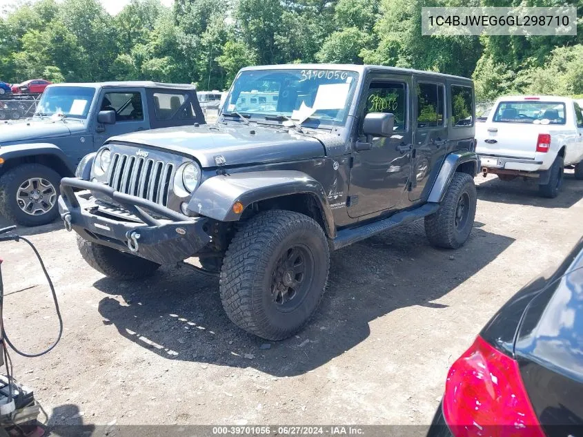 1C4BJWEG6GL298710 2016 Jeep Wrangler Unlimited Sahara