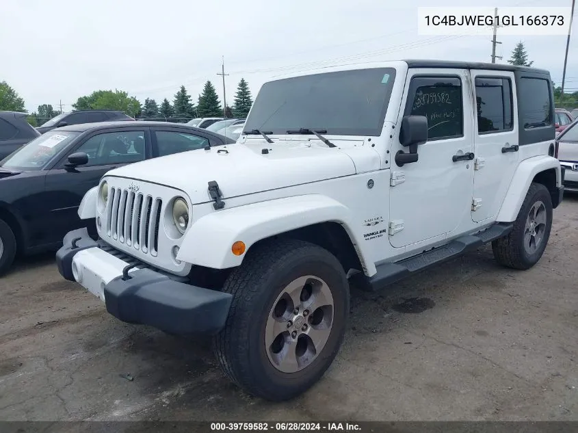 1C4BJWEG1GL166373 2016 Jeep Wrangler Unlimited Sahara