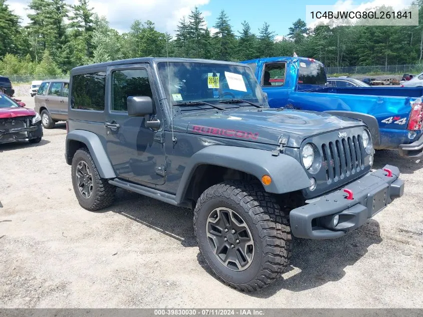 1C4BJWCG8GL261841 2016 Jeep Wrangler Rubicon Hard Rock